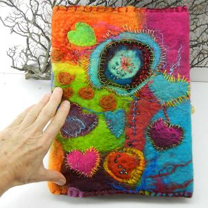Hand Felted Journal #5