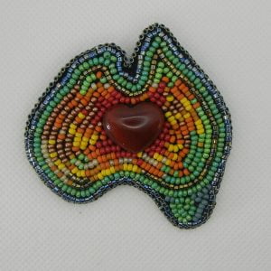 Australia Brooch