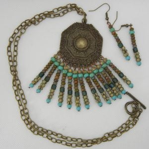 Aztec Necklace Set