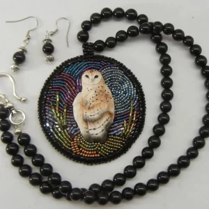 Owl Necklace Set