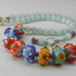 Lampwork Necklace Set