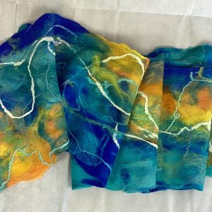 FELT WRAP - "SEAFOAM"