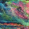 FELT PAINTING - "AURORA INLET" - Image 4