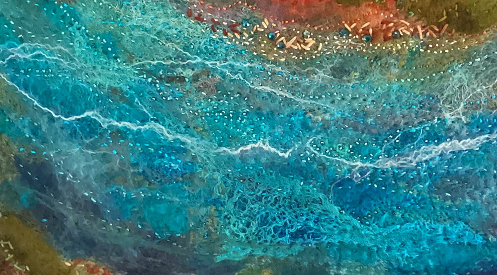 FELT PAINTING - "EPOCH" - Image 3