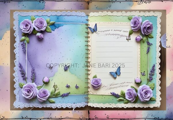 PURPLE HAZE BULK DIGITAL DOWNLOAD SCRAPBOOK SET