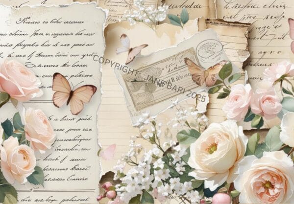 JANE BARI SCRAPBOOK PAPERS BUNDLE