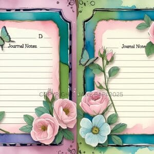 SCRAPBOOK JOURNAL DIGITAL DOWNLOAD SET 2