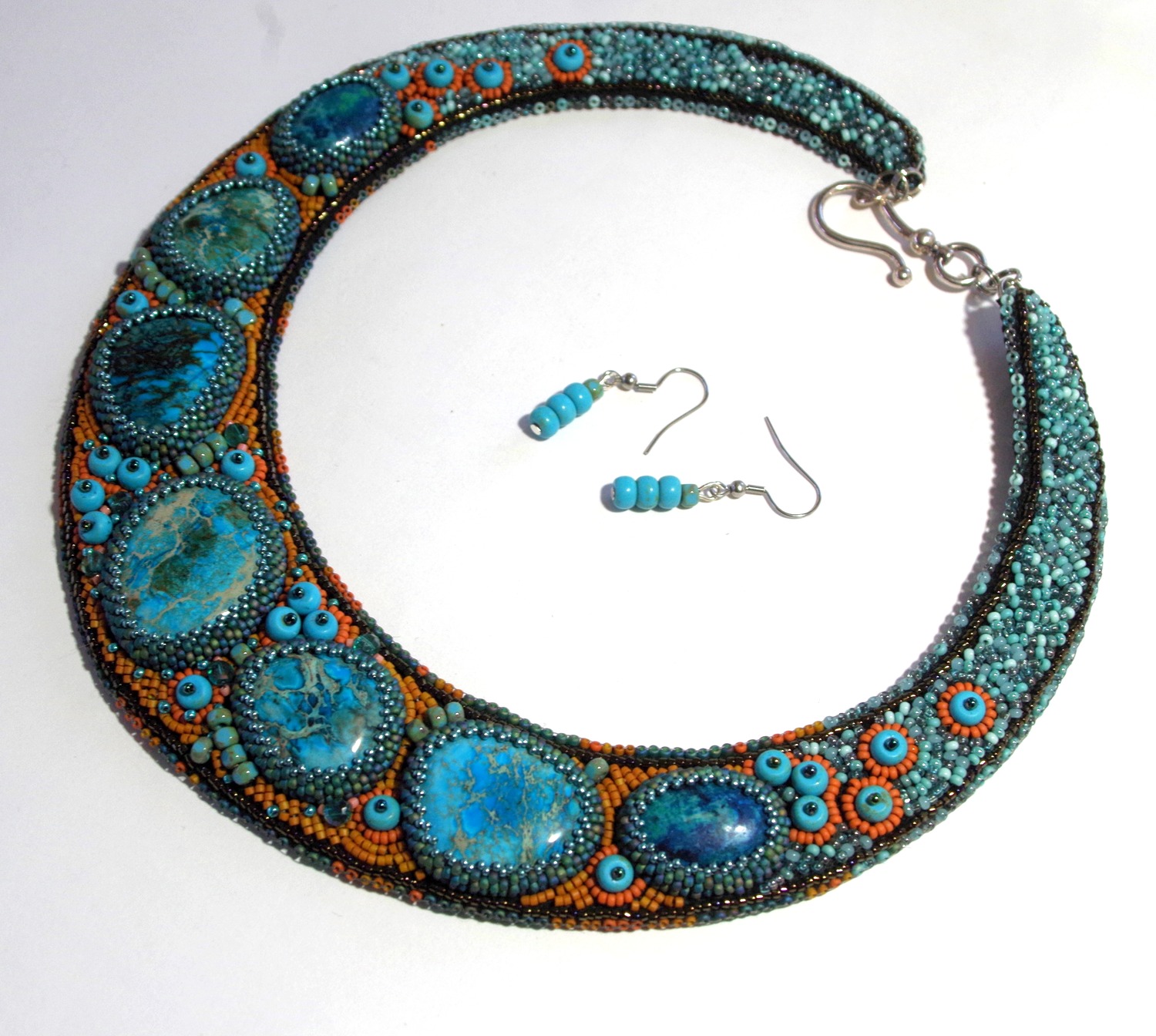 Necklace and Earring Set - "Atoll"