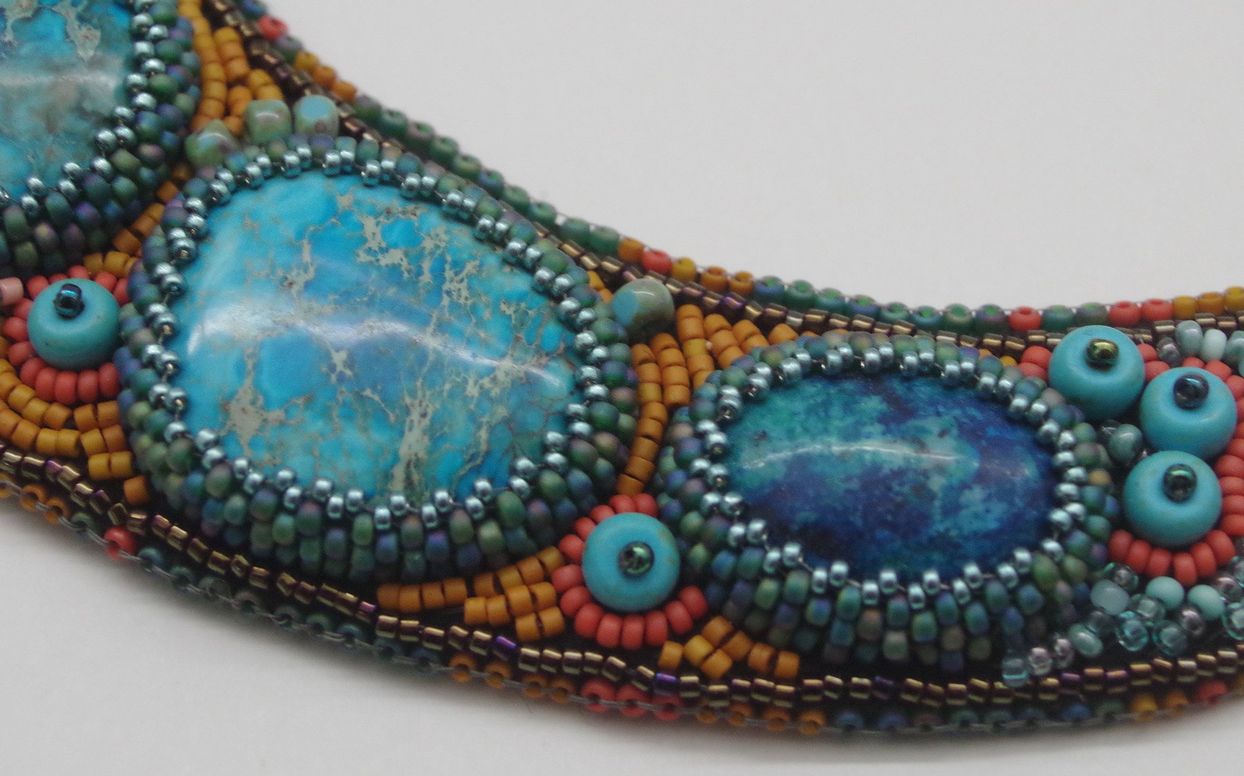 Necklace and Earring Set - "Atoll" - Image 4