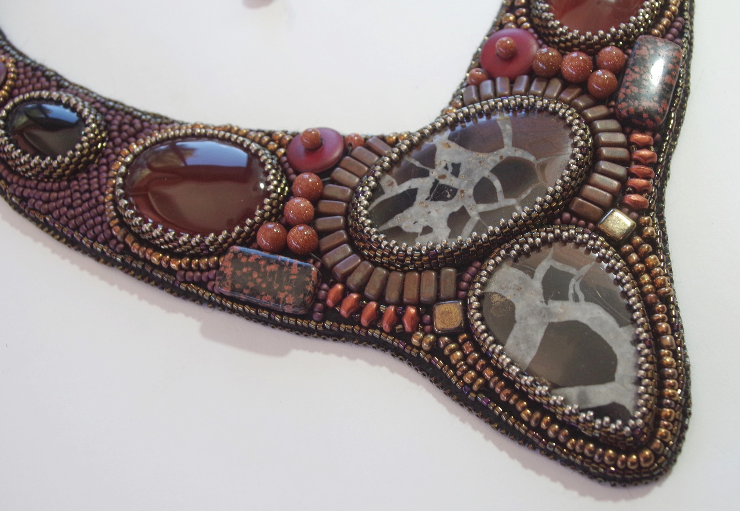 Necklace and Earring Set - "Tribal" - Image 7